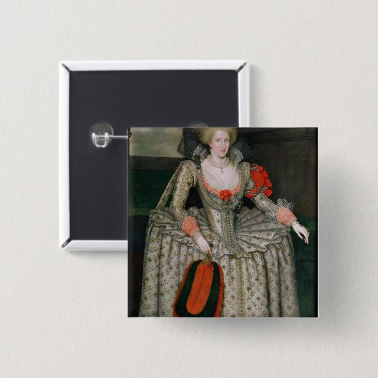 Anne von Dänemark, c.1605-10 Button (Vorne & Hinten)