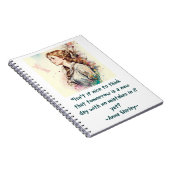 Anne von Green Gables Aquarelldruck Notizblock (Rechte Seite)