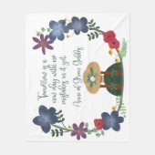 Anne von Green Gables Fleecedecke (Vorderseite)