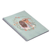 Anne von Green Gables Floral-Notebook Notizblock (Rechte Seite)