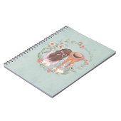 Anne von Green Gables Floral-Notebook Notizblock (Linke Seite)