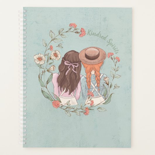 Anne von Green Gables Floral Planner Planer (Vorderseite)