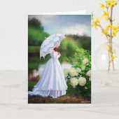 Anne von Green Gables Grußkarte Karte (Gelbe Blume)