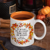 Anne von Green Gables Herbstoctobers Herbst Buchwü Kaffeetasse