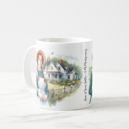 Anne von Green Gables Kaffeetasse (Vorderseite Links)