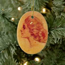 Anne von Green Gables | Keramik Ornament