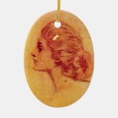 Anne von Green Gables | Keramik Ornament (Vorne)