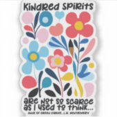 Anne von Green Gables Kindred Spirits Sticker (Vorderseite)