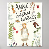 Anne von Green Gables L.M Montgomery Poster (Vorne)