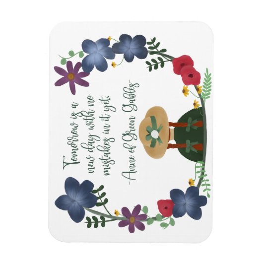 Anne von Green Gables Magnet (Vertikal)