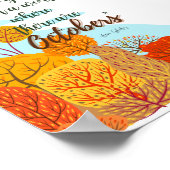 Anne von Green Gables October Poster (Ecke)