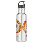 Anne von Green Gables Oktober Zitat Niedlich Herbs Edelstahlflasche (Vorderseite)