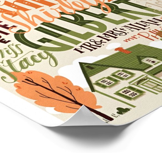 Anne von Green Gables Picture Poster (Ecke)