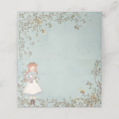 Anne von Green Gables Platzkarte (Außenseite Aufgefaltet)