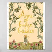 Anne von Green Gables Retro Poster (Vorne)