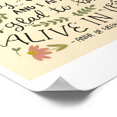 Anne von Green Gables Sehr geehrtes altes Weltpost Poster (Ecke)