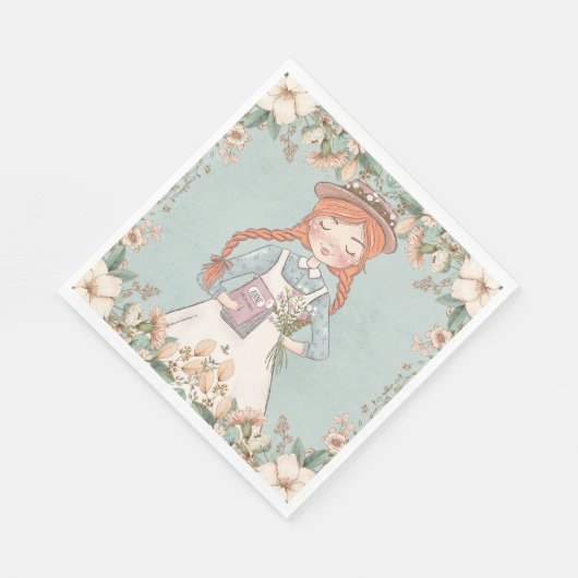 Anne von Green Gables Serviette (Ecke)