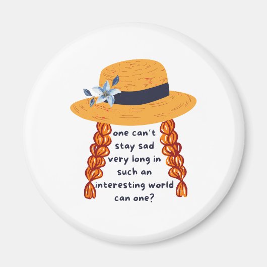 Anne von Green Gables Shirley Buchangebot Magnet (Vorne)