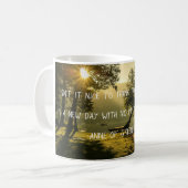 Anne von Green Gables Tasse (Vorderseite Links)