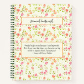 Anne von Green Gables Zitat Personalisierte, wilde Notizblock (Vorderseite)