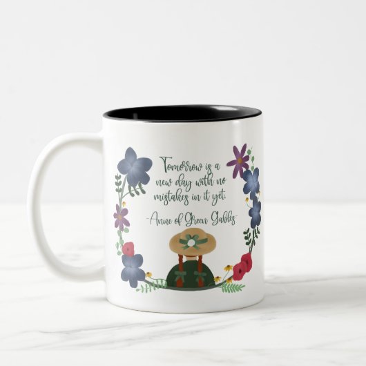 Anne von Green Gables Zweifarbige Tasse (Links)