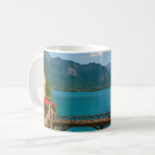 Annecy Alpine Blue Kaffeetasse (Vorderseite Links)