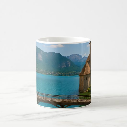 Annecy Alpine Blue Kaffeetasse (Mittel)