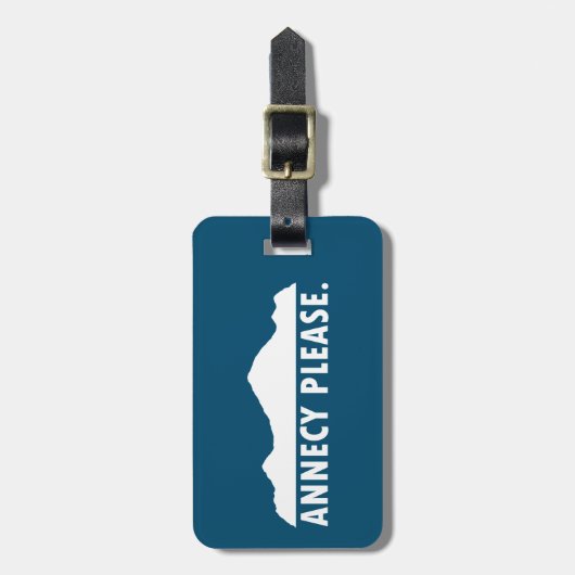 Annecy bitte gepäckanhänger (Vorderseite vertikal)