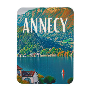 Annecy Foto Vintage Magnet