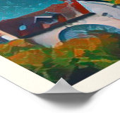 Annecy Foto Vintage Poster (Ecke)