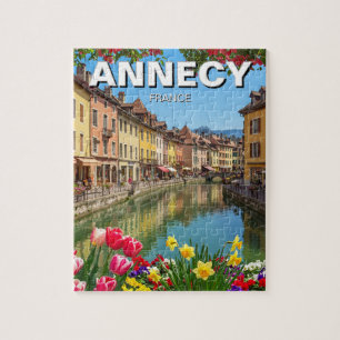 Annecy France Blume Travel Puzzle