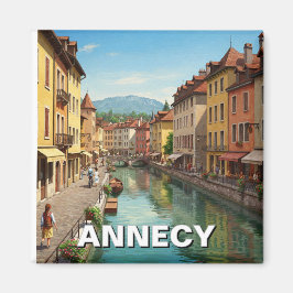 Annecy France Magnet