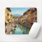 Annecy France Mousepad (Mit Mouse)