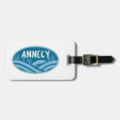 Annecy France Outdoor Gepäckanhänger (Vorderseite horizontal)