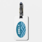 Annecy France Outdoor Gepäckanhänger (Rückseite vertikal)