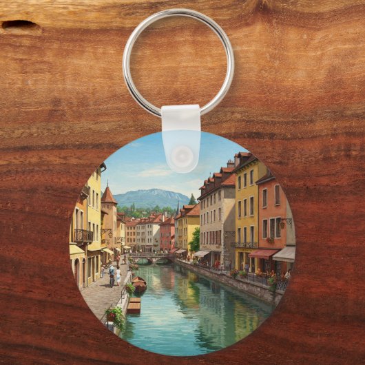Annecy France Schlüsselanhänger (Vorderseite)