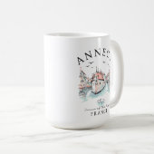 Annecy France – Travel Souvenir Kaffeetasse (VorderseiteRechts)