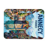 Annecy Frankreich Magnet (Horizontal)