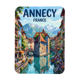 Annecy Frankreich Magnet
