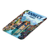 Annecy Frankreich Magnet (Linke Seite)