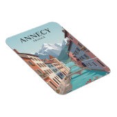 Annecy Frankreich Magnet (Rechte Seite)