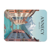 Annecy Frankreich Magnet (Horizontal)