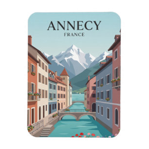 Annecy Frankreich Magnet