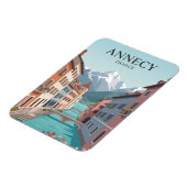 Annecy Frankreich Magnet (Linke Seite)