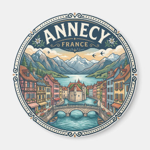 Annecy Frankreich Magnet