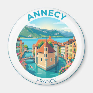 Annecy Frankreich Magnet