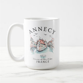 Annecy Frankreich – Reiseandenken Kaffeetasse