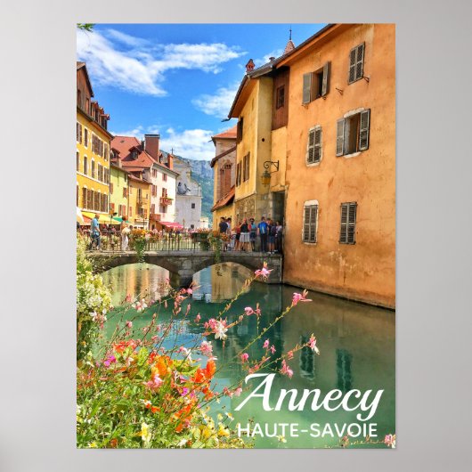 Annecy - Haute-Savoie Poster (Vorne)