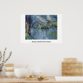 Annecy Lake By Paul Cezanne Poster (Küche)