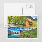 Annecy & Les Aravis - Postkarte (Vorne/Hinten)